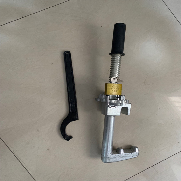 铁路密贴钩锁器 5060道岔尖轨斥离型钩锁器 可动心型配扳手铁路锁