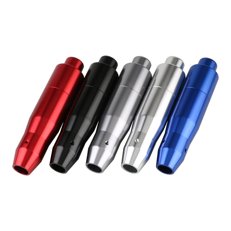 帮手描述图：汽车通用改装带按钮按键档把头14.5CM铝合金自