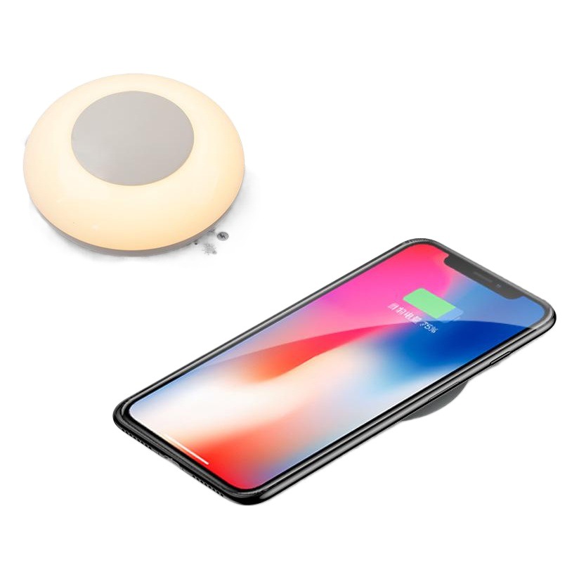 Cargador inalámbrico para teléfono móvil LED lámpara de escritorio separada succión magnética táctil oscurecimiento dormitorio creativo noche luz lámpara de noche
