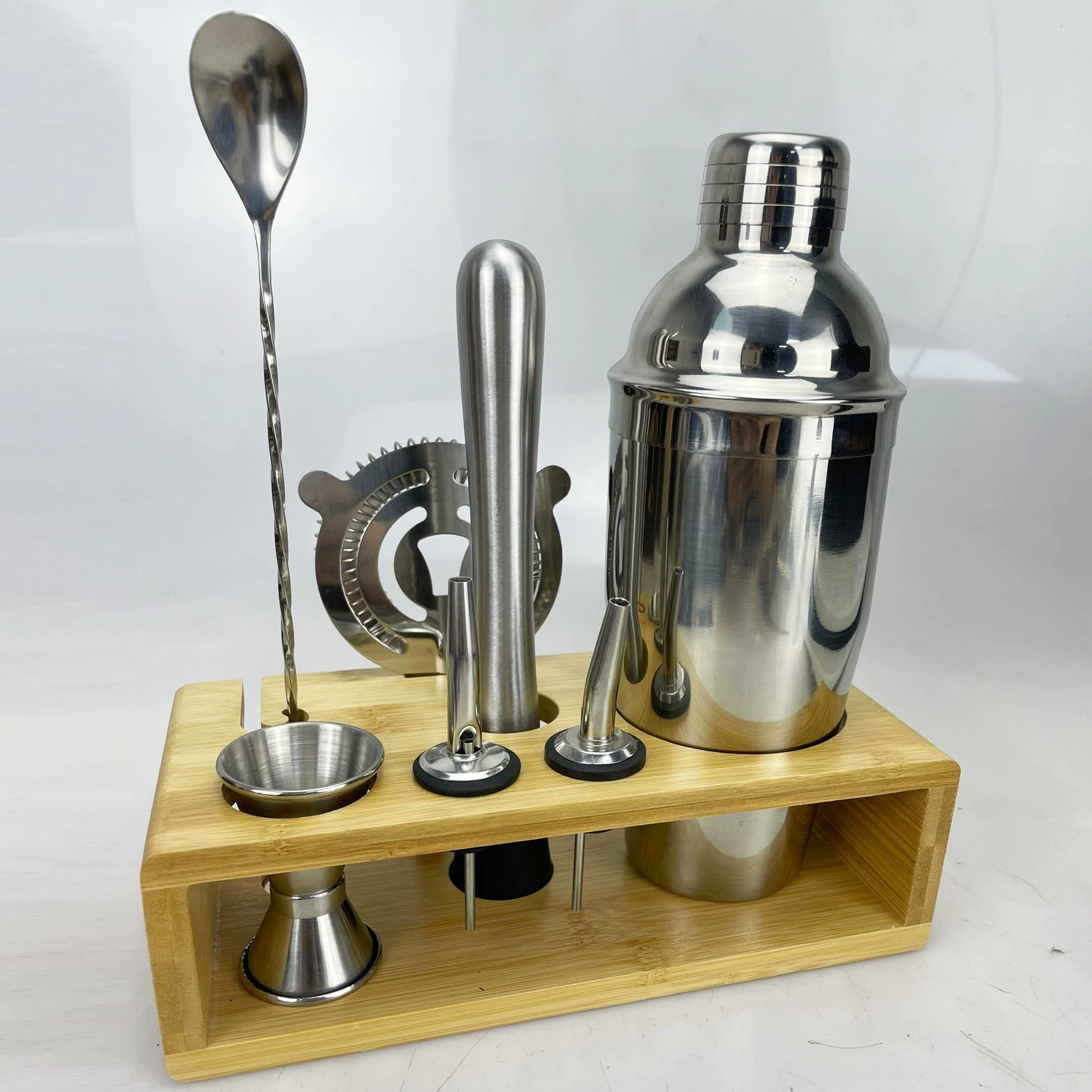 Shaker stainless steel, cocktail set, full set