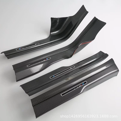 Şüşə kənarı xromları/moldingləri Bmw X3 Exterior Modification: Grille Frame - hydrocarbon-inner-sill-strip-abs4k