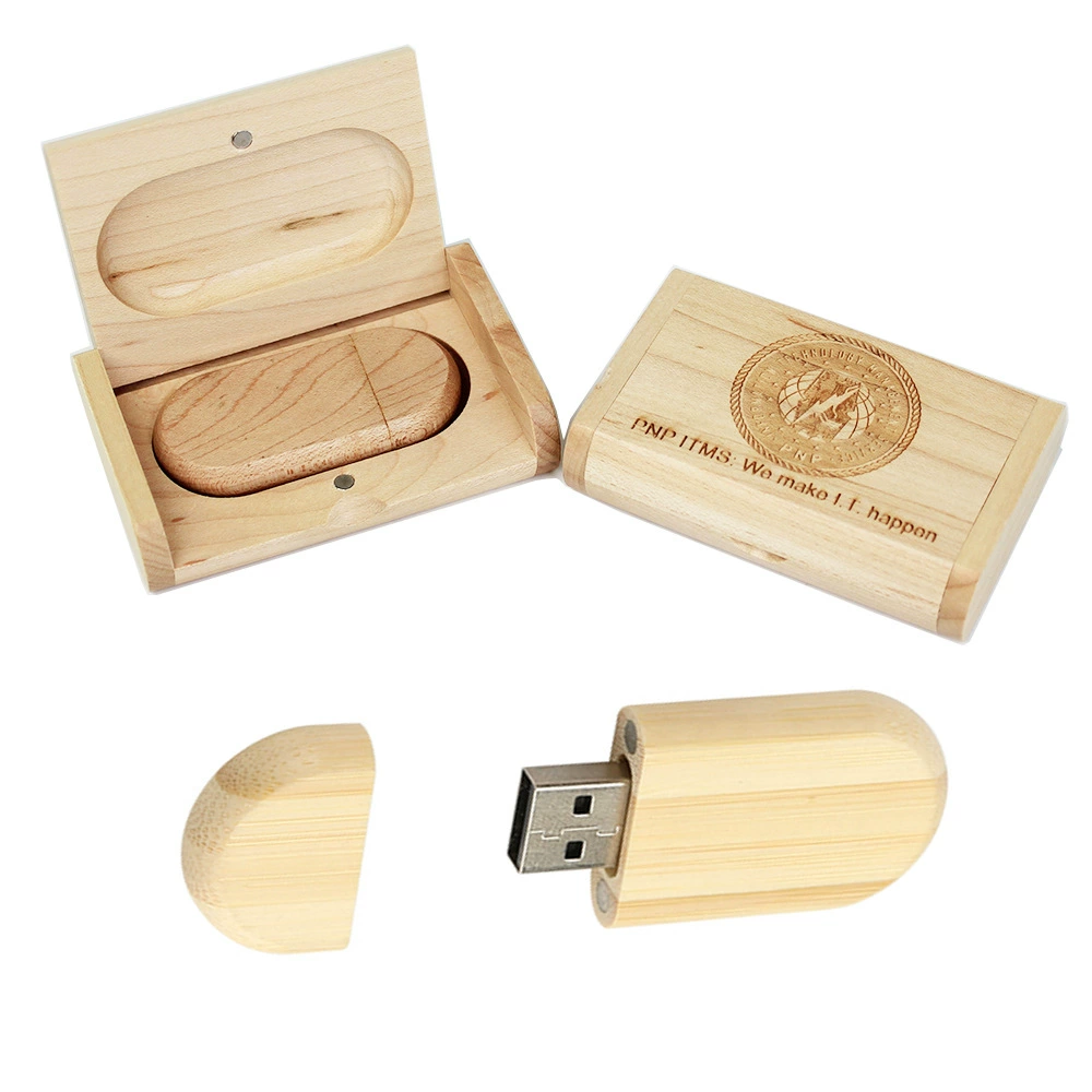 Деревянный USB-накопитель, подарок на день рождения, 64 ГБ, 32 ГБ