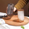 Japanese capacious transparent glossy coffee measuring cup with glass, wholesale, internet celebrity