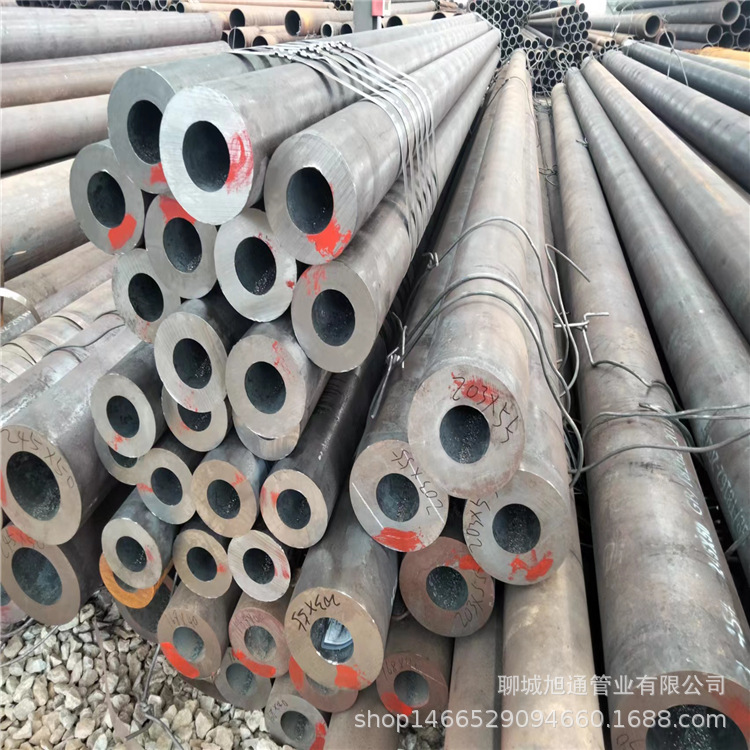 自产35crmo热轧无缝钢管 35crmo合金管 油田加工件35crmo结构钢管
