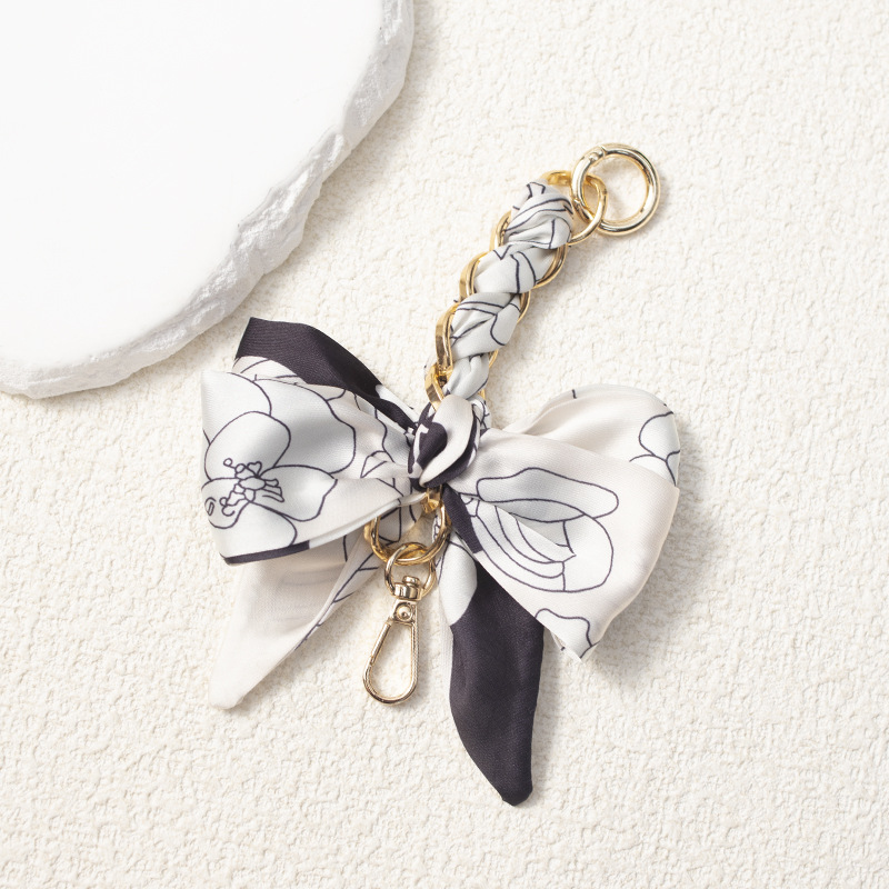 블랙 23 보우 연장 체인 17cm