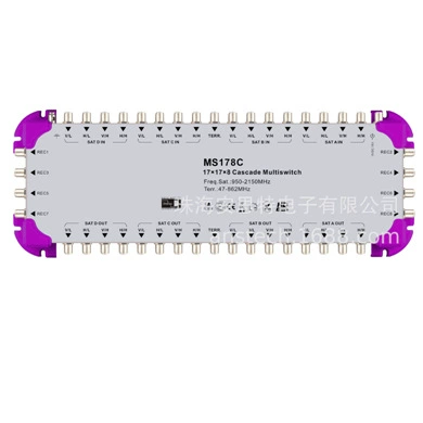 MS178C Спутниковое мультиплексное переключатель Multiswitch 17in каскад/терминал
