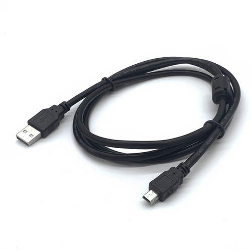 Pure Copper USB 2.0 to T-type Connector Cable MINI 5Pin Data Hard Disk Cable Camera Transmission USB A-5P Cable