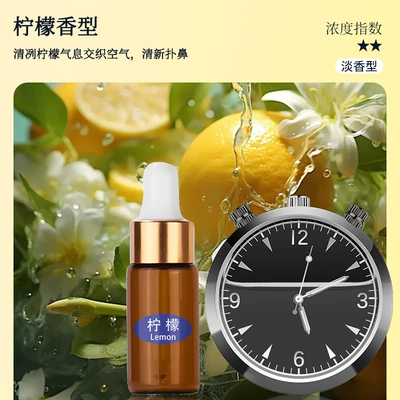 shop gift, Car Perfume Aromatherapy - gun-colored-clock-air-outlet-comes-with-1-bottle-of-lemon-perfume