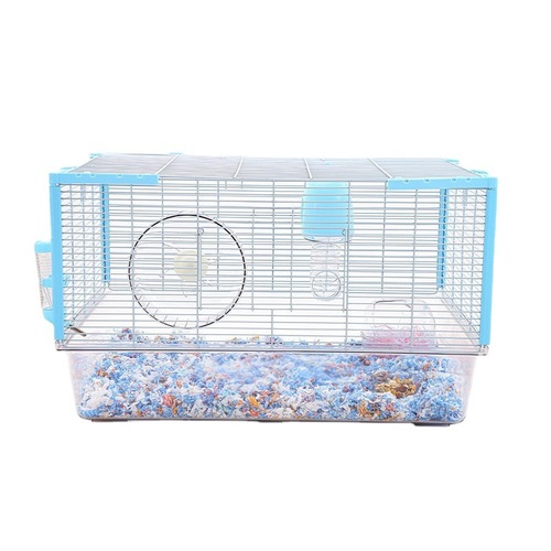 Hamster Golden Bear 70 Transparent Acrylic Bottom Defect Cage Deepened High Transparent Cage Breathable and Comfortable Pet