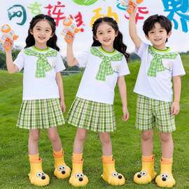 六一儿童儿童节表演运动会幼儿园毕业合唱小学生啦啦队团体演出服