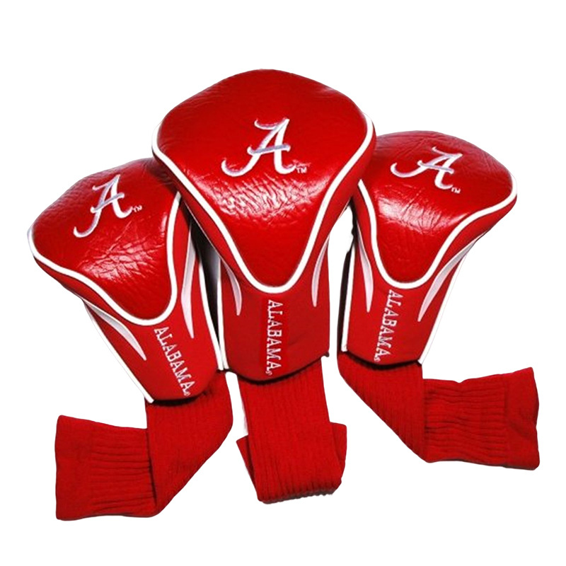 Cubierta de tapa de cubierta de club de golf vendedora caliente transfronteriza una cubierta protectora de poste de madera tres cinco cubierta de club de golf de tres piezas