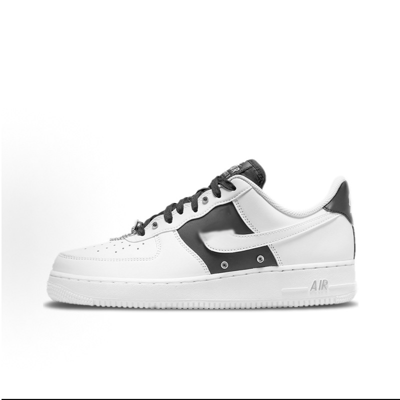 Zapatos Pitian AF1 Fuerza Aérea No. 1 zapatos blancos bajos, zapatos blancos casuales para hombres y mujeres. image 21