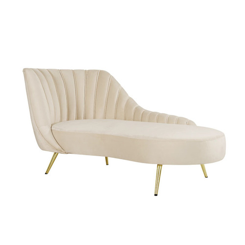 Nordic Light Luxury Curved Chaise Lounge, American-Style Modern Minimalist Velvet Futon Chair – Perfect for Small Apartment Balconies and Relaxing Loungers