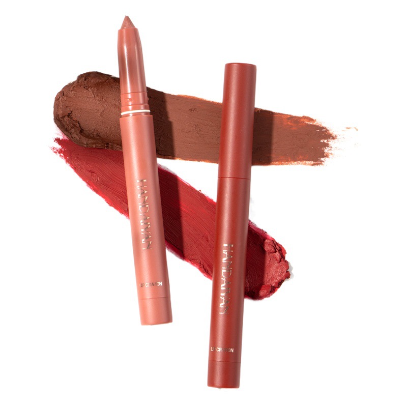 Delineador de Labios Mate Transfronterizo, Automático, Impermeable, Antiadherente, HANDAIYAN, Lápiz Labial, Delineador de Labios