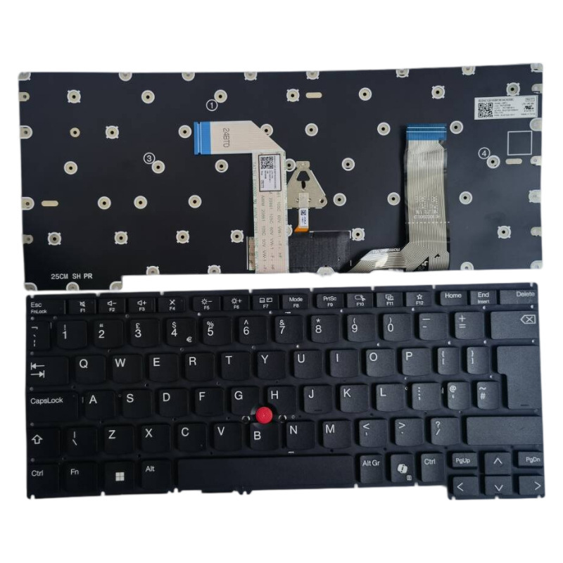 Suitable for US/UK ThinkPad Lenovo YOGA X13 GEN5/L13 GEN6 notebook with built-in keyboard IBM Suitable for US/UK ThinkPad Lenovo YOGA X13 GEN5/L13 GEN6 notebook with built-in keyboard IBM