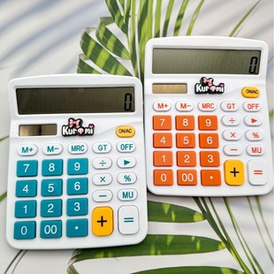 837 color calculator office accounting dedicated solar commercial with voice financial portable dual power supply