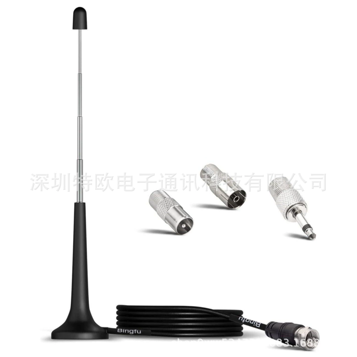 DAB FM ТВ радио тяга антенна FM Hifi AV приемник стерео усилитель присоска антенна