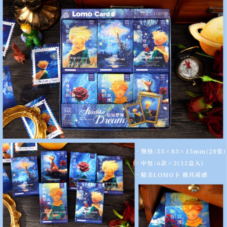 Новый год collectible набор открыток Ломо, яркое будущее, национальный стиль, вдохновляющий праздничный декор, пожелания, маленькая поздравительная открытка
