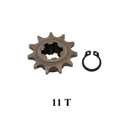 Mini motorcycle accessories 47 49CC Apollo small off-road quad bike front sprocket small chain disc (Motorcycle engine and accessories) - t8f-11-teeth-with-snap-ring