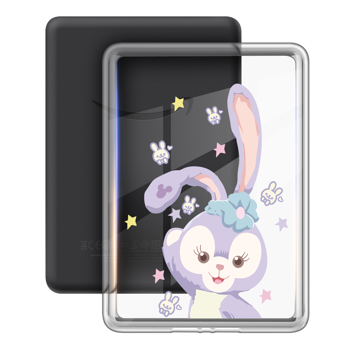 Aplicable en stock para 2024 Kindle Paperwhite6543 acrílico transparente caja protectora pintada caja única