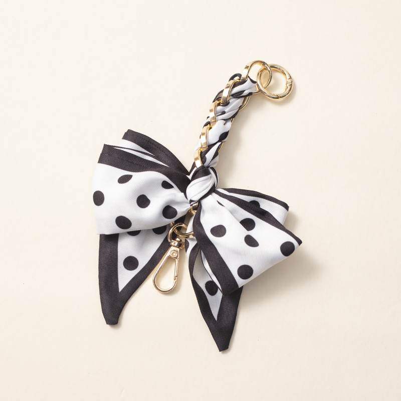 블랙 17 보우 연장 체인 17cm