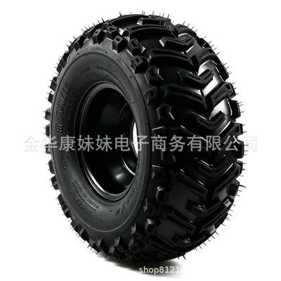 16*8.00-7 off-road tire 7inch golf off-road vehicle tire four-wheel go-kart wear-resistant anti-slip vacuum (Motorcycle wheel hub) - a