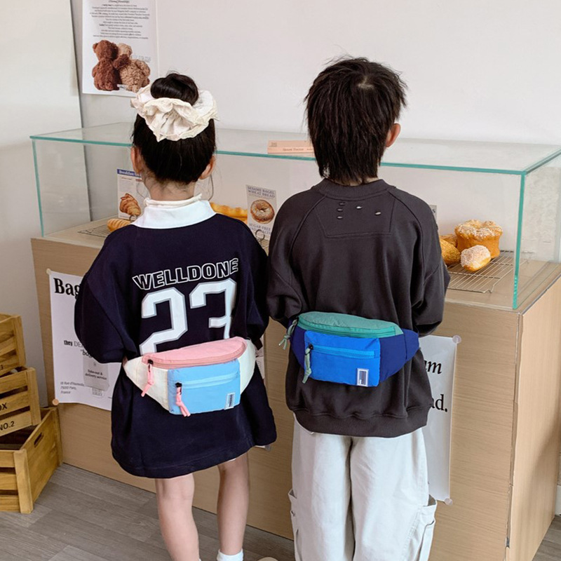 Bolsas de niños al por mayor transfronterizas frescas de moda al aire libre bolsas de pecho para niñas nuevas bolsas de cintura para niños pequeños
