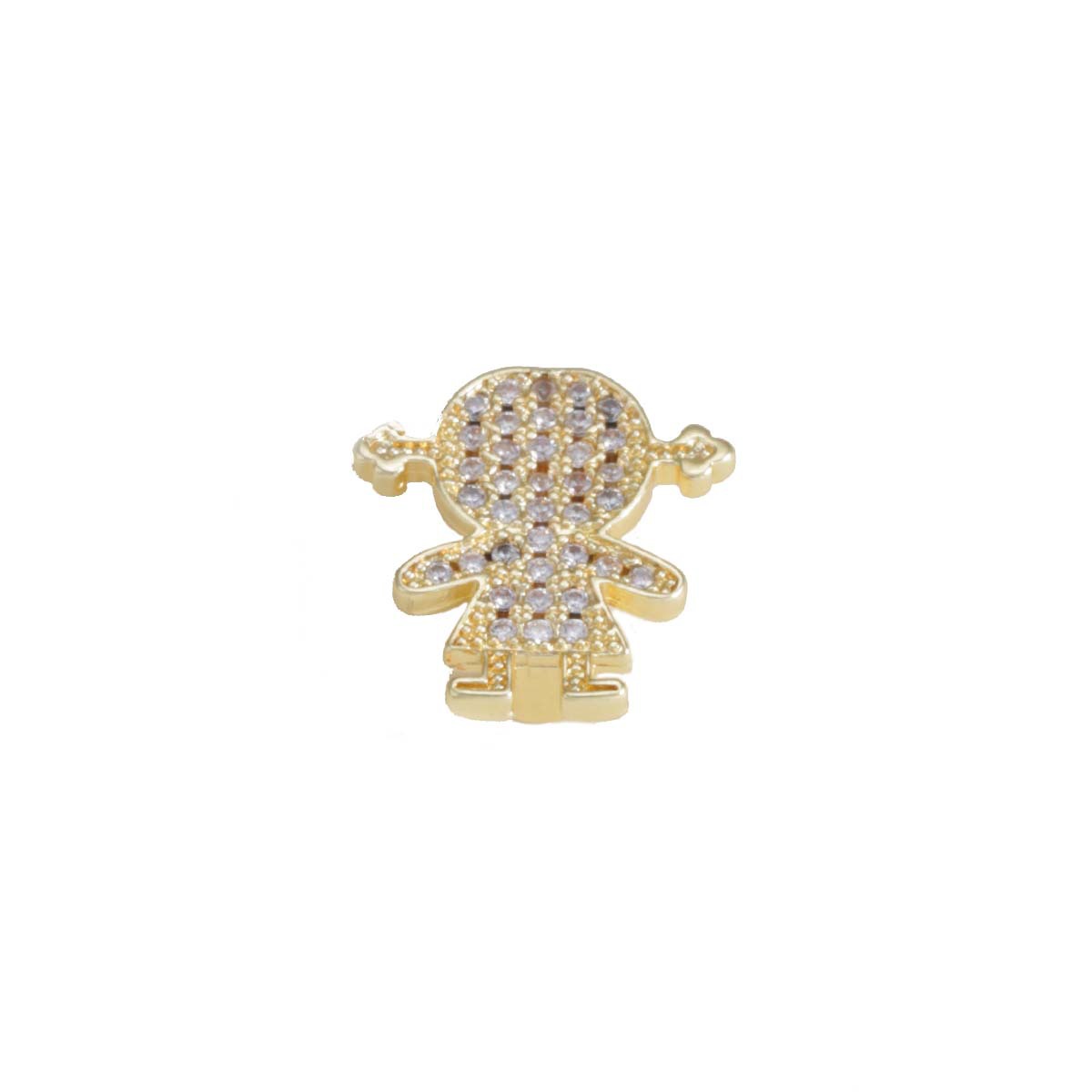 1 Piece Quantity Copper Material 1 Piece Metal Letter Number Jewelry Accessories Accessories