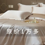 19姆真丝四件套重磅加厚柔软轻奢丝绸被套被罩桑蚕丝高端床上用品