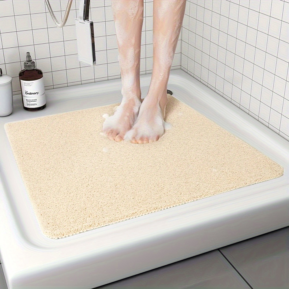 Factory cross-border a generation of PVC silk circle bath mat toilet bathroom anti-slip mat bath mat foam mat