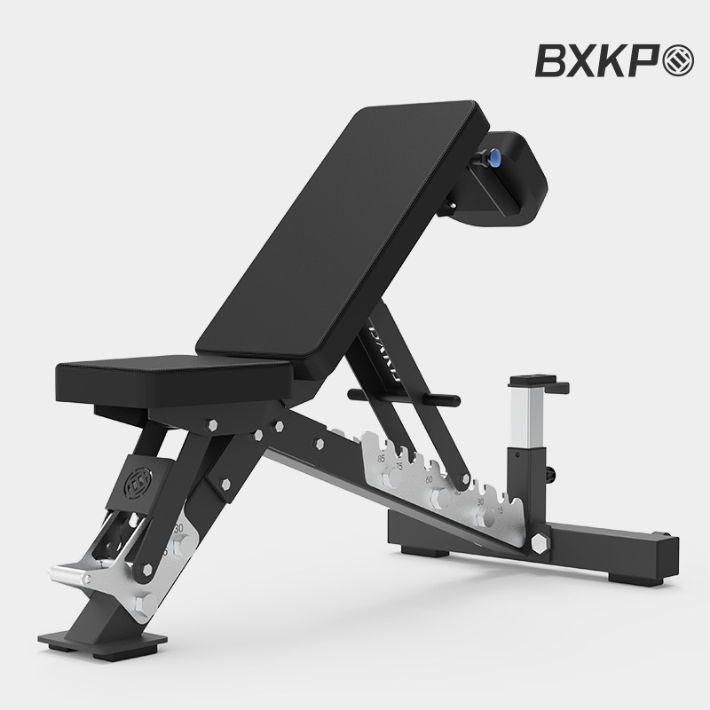 3段階調節可能なダンベルベンチ、業務用多機能フィットネスチェア、ホームバードベンチプレスベンチ、70% offスタックダンベルベンチ|undefined
