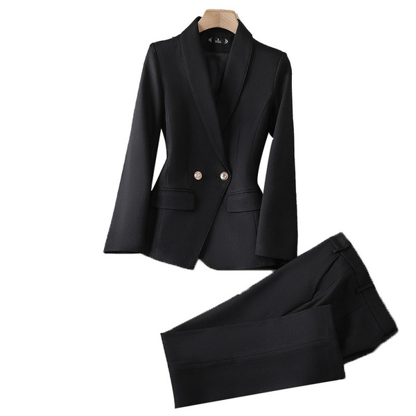 Burgundy autumn classic suit jacket