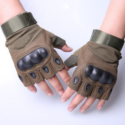 Cross-border special forces half-finger gloves men's outdoor sports Wolf Warrior tactical training military fans non-slip wear-resistant fitness cycling