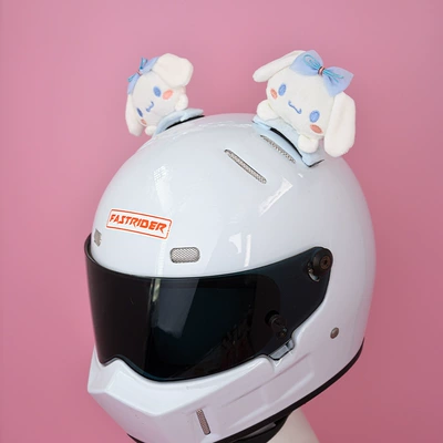 Cat Ears Female Skiing — Motosiklet dəbilqələri
