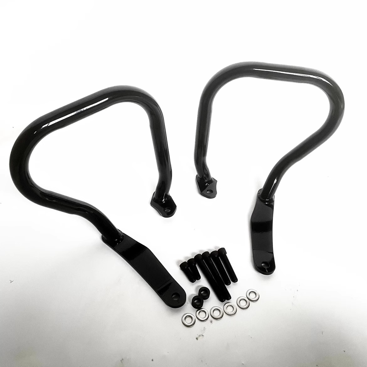 Applicable to Harley Luwei st Modified Side Box Bars Luwei S ST Atom Gliding Rear Bumper Protection Bars Anti-fall Bars
