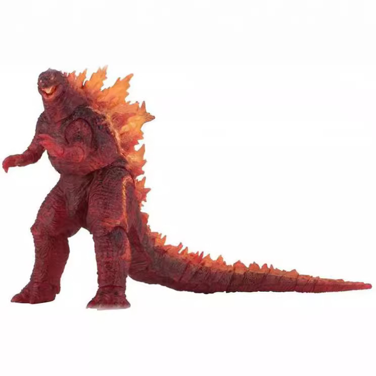 NECA 2019 película versión Loto Rojo Godzilla explosión nuclear monstruo móvil mano modelo de juguete