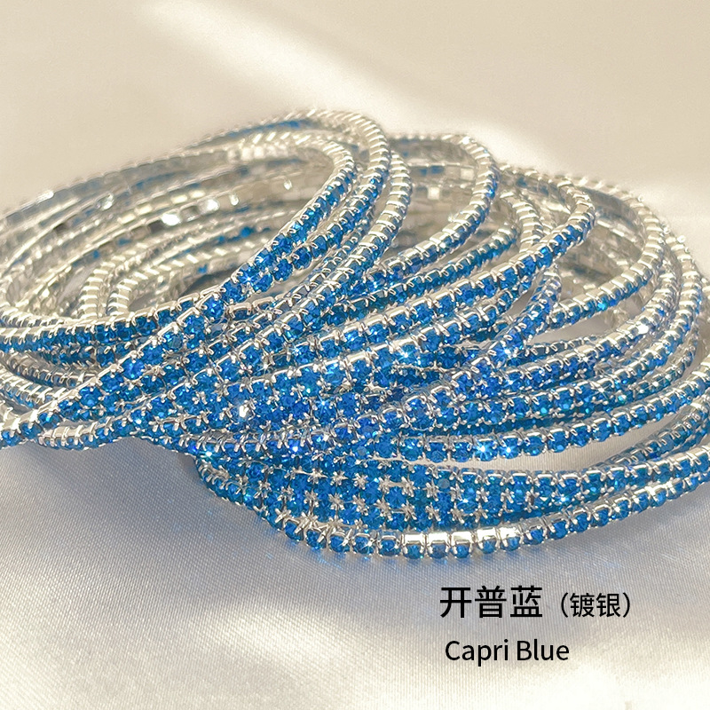 16 케이프 블루 실버 도금