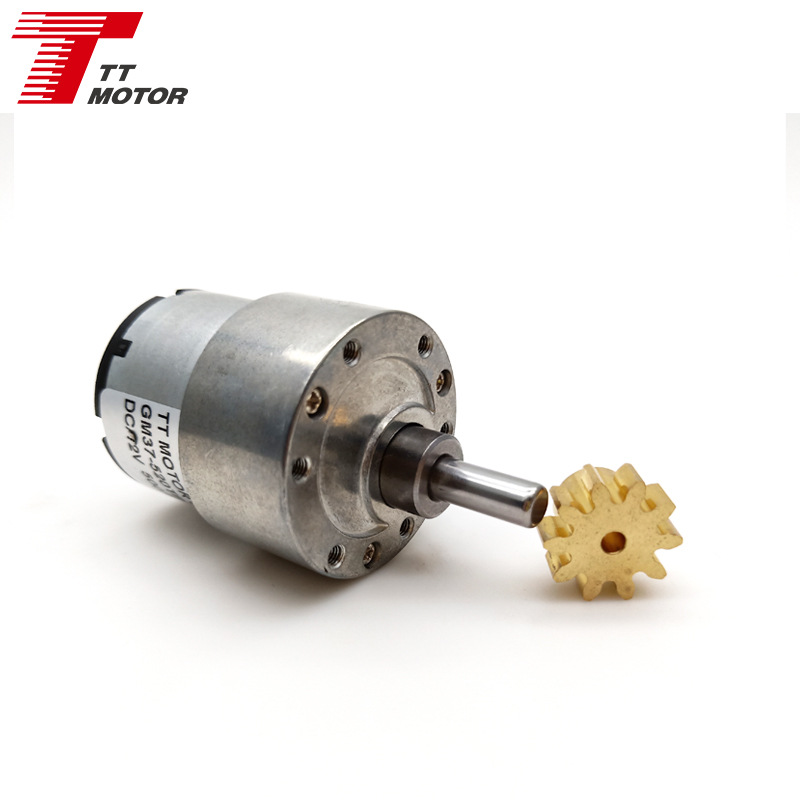 厂家供应12V直流微型齿轮减速马达长寿命可正反转37mm电机电动机