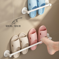 浴室の靴棚穴を開けないトイレの棚の神器の白いトイレの壁掛けの水たまりの靴の収納棚