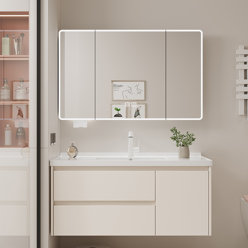 Nuevo armario de baño de panal