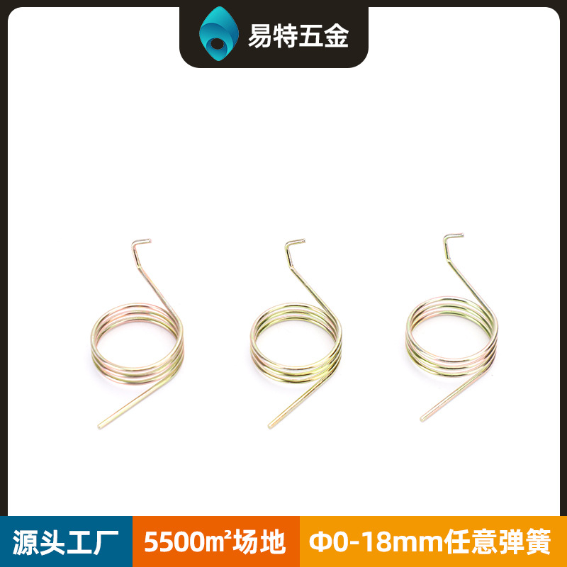 大厂家批发音乐器材双扭转弹簧不锈钢五金扭簧家电电器夹具扭簧