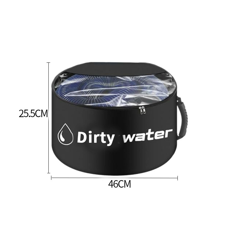 Bolsa de almacenamiento de manguera para RV transfronteriza, bolsa de almacenamiento de paquete de tuberías de alcantarillado, bolsa de malla plegable para almacenamiento de cables y alambres