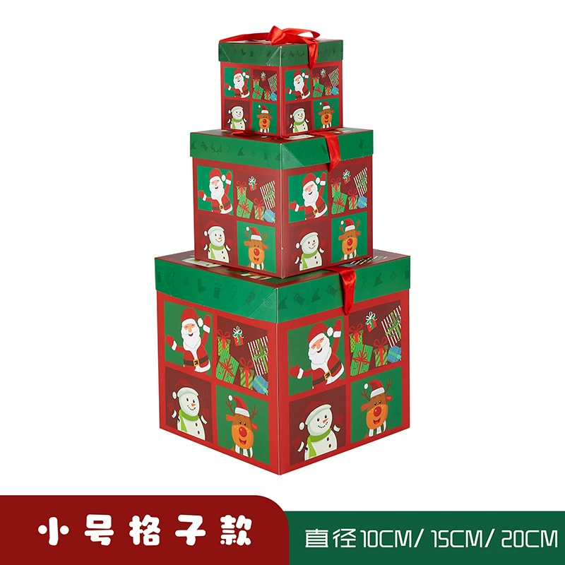 Christmas decorations, gift box, bag, set, layout, Birthday gift