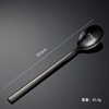 Eyn 304 stainless steel Korean spoon spoon fork rectangular handle tone pupa spoon size company gift tableware tableware steak knife