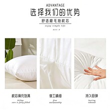 ✅pp棉磨毛布抱枕枕芯批发慢回弹羽丝绵纺布枕心方形枕头定