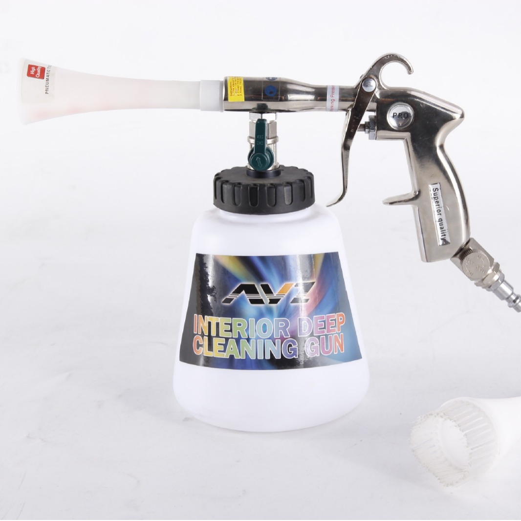 高端内饰清洗枪龙卷风洗车工具清洗枪喷壶气动龙卷风汽车内饰清洗