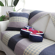 北欧水洗棉沙发垫简约风全棉布艺防滑四季通用纯棉全包套罩巾坐垫