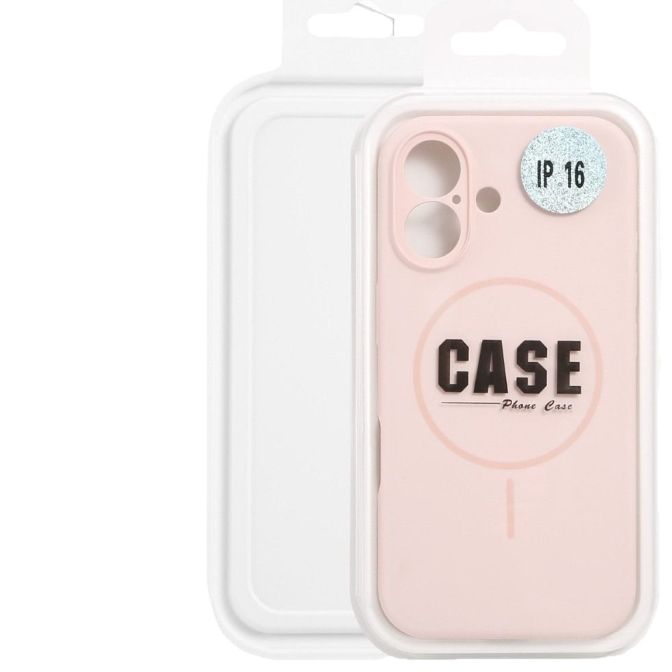 Aplicable para iPhone17 caja de teléfono celular agujero fino silicona líquida absorción magnética Apple 16 touch AI botón funda magnética fina