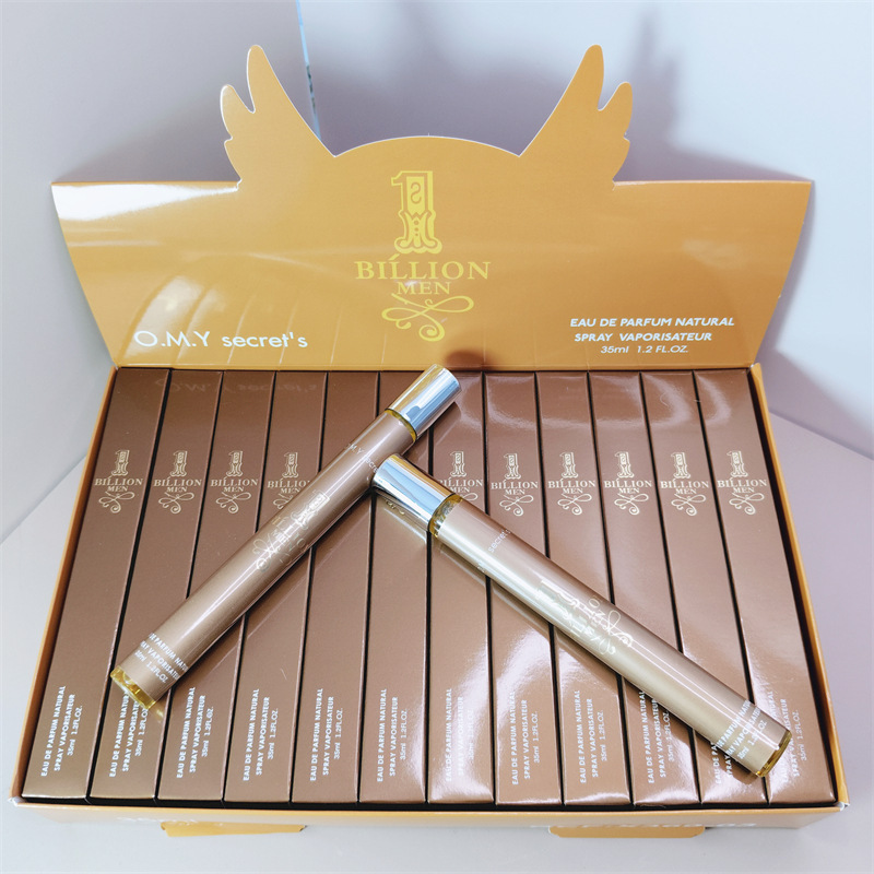 外贸跨境爆款细管小样男女士香水试管花果香调perfumes便携装35ml|undefined