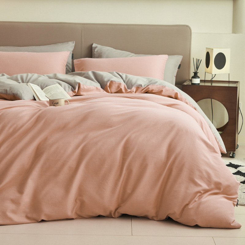 Una cama de cuatro piezas de algodón 2025 nuevo edredón sábanas de cubierta dormitorio de estudiantes de tres piezas de cama Kasa4